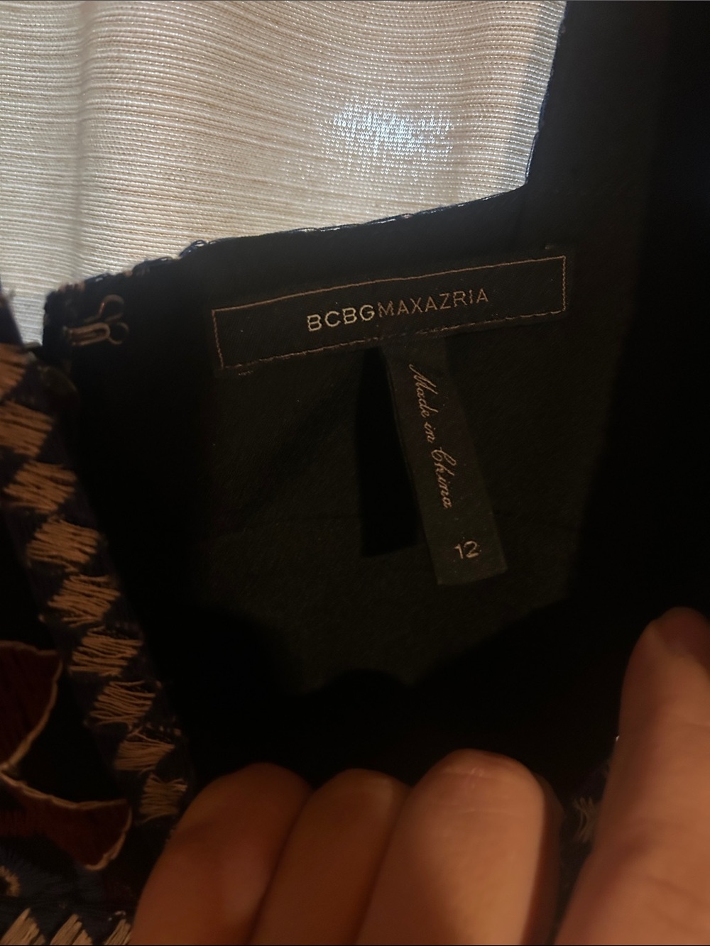 BCBGMAXAZRIA Cut Out Asymmetrical Dress - Picture 3 of 4